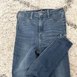 Hollister blue jeans!